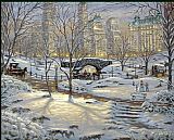 A Winter's Eve by Thomas Kinkade